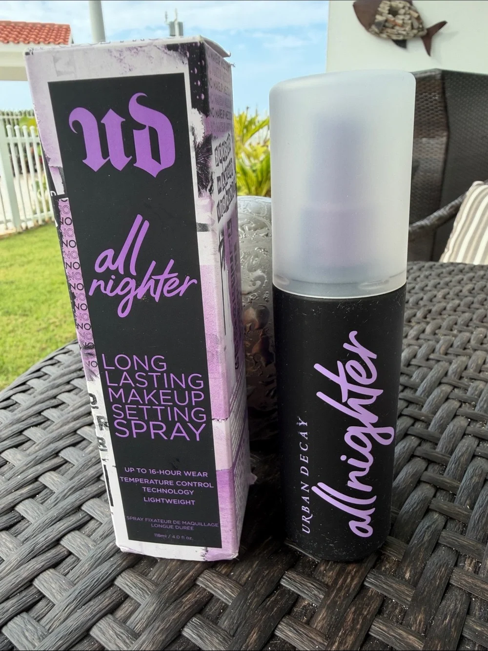 Urban Decay All Nighter Makeup Setting Spray - NIB 4.0 fl oz